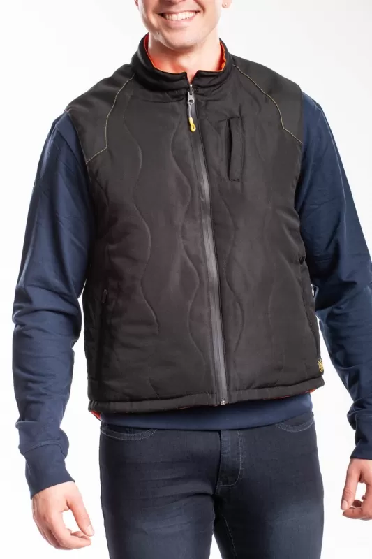 Gilet trapuntato reversibile alta visibilità GILET