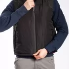 Standardized reversible quilted vest GILET