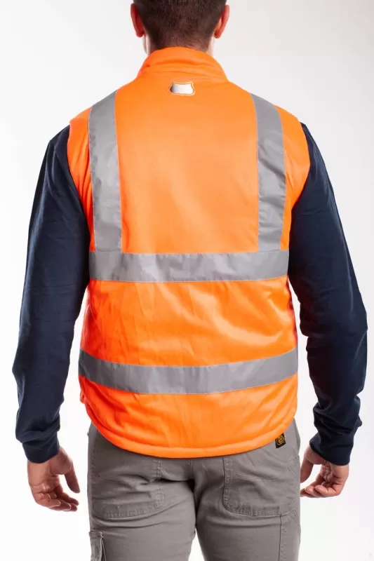 Gilet matelassé réversible normé GILET