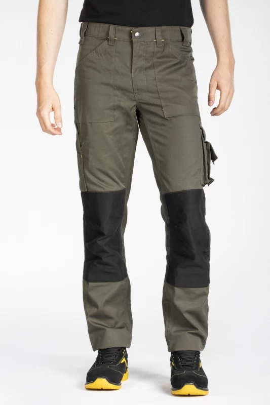 Multi-pocket work pants MOBILON KAKI