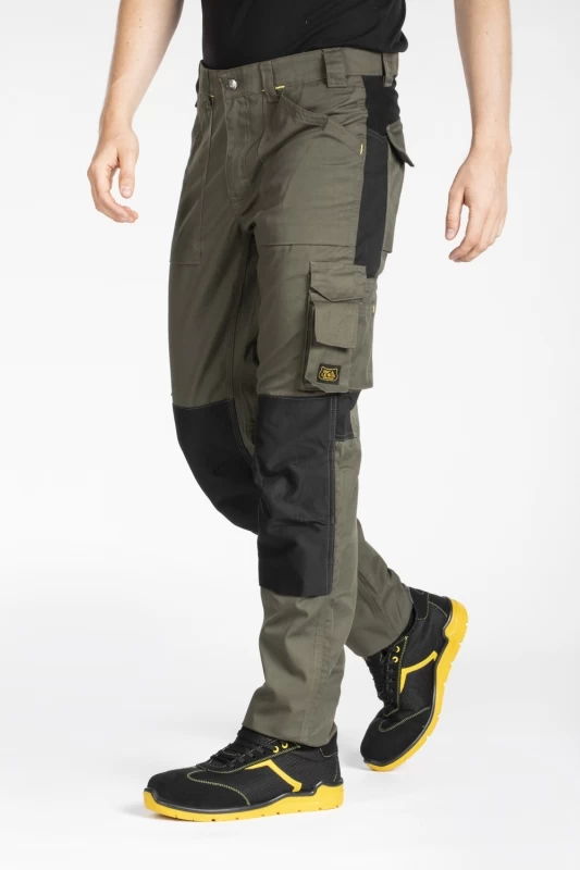 Multi-pocket work pants MOBILON KAKI