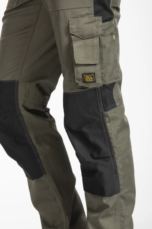 Multi-pocket work pants MOBILON KAKI