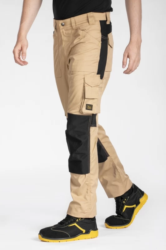 Pantalon de travail multipoches MOBILON BEIGE