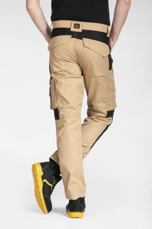 Pantalon de travail multipoches MOBILON BEIGE