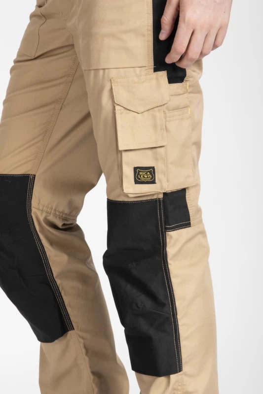 Pantalon de travail multipoches MOBILON BEIGE