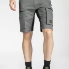 Multi-pocket work Bermuda shorts MOBISHO GREY