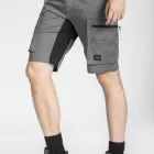 Multi-pocket work Bermuda shorts MOBISHO GREY