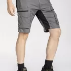 Multi-pocket work Bermuda shorts MOBISHO GREY