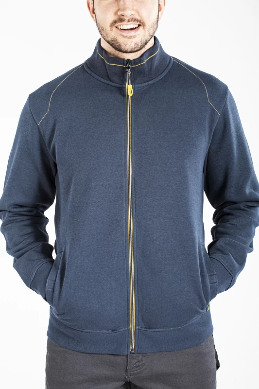 Felpa con zip FULLZIP