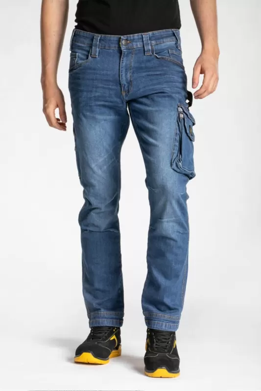 Jeans de travail multipoches Fibreflex® JOB 