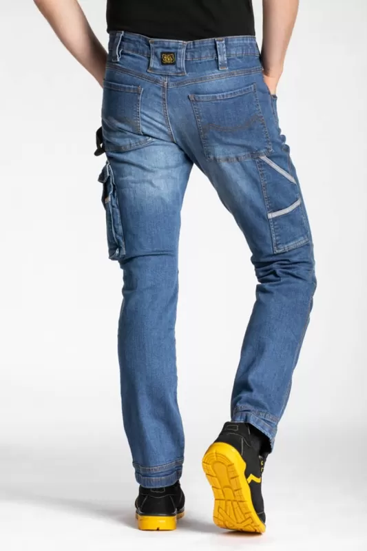 Jeans da lavoro multitasche stretch Fibreflex® JOB