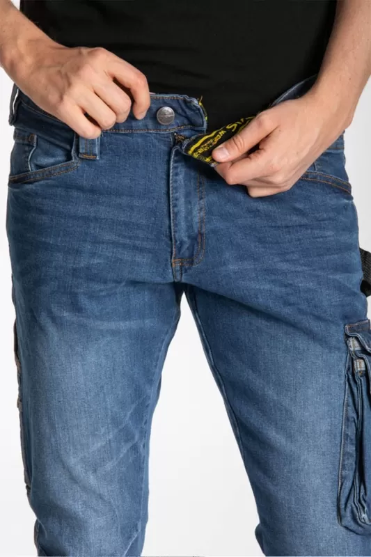 Jeans da lavoro multitasche stretch Fibreflex® JOB