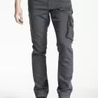 Fibreflex® multi-pocket work pants JOBC DARK GREY