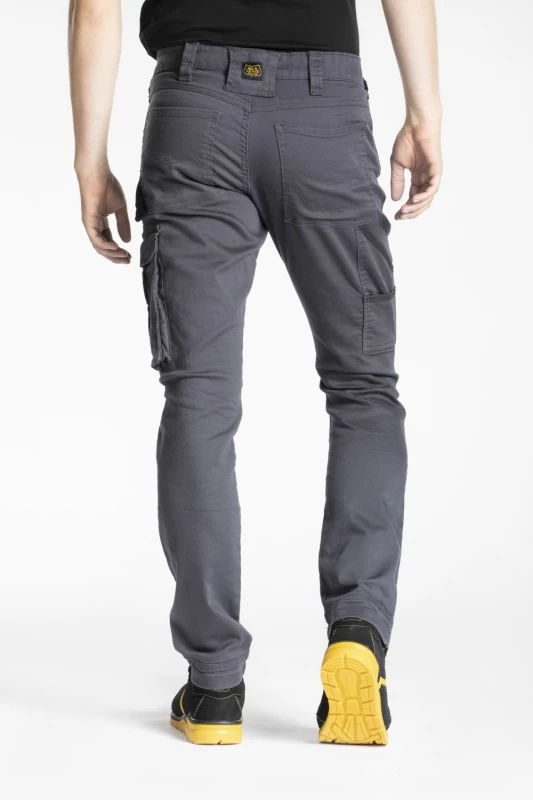 Pantaloni da lavoro multitasche stretch Fibreflex® JOBC ANTRACITE