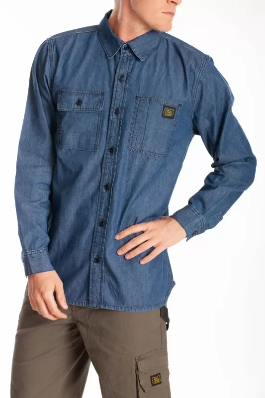 Camicia da lavoro in denim MATT