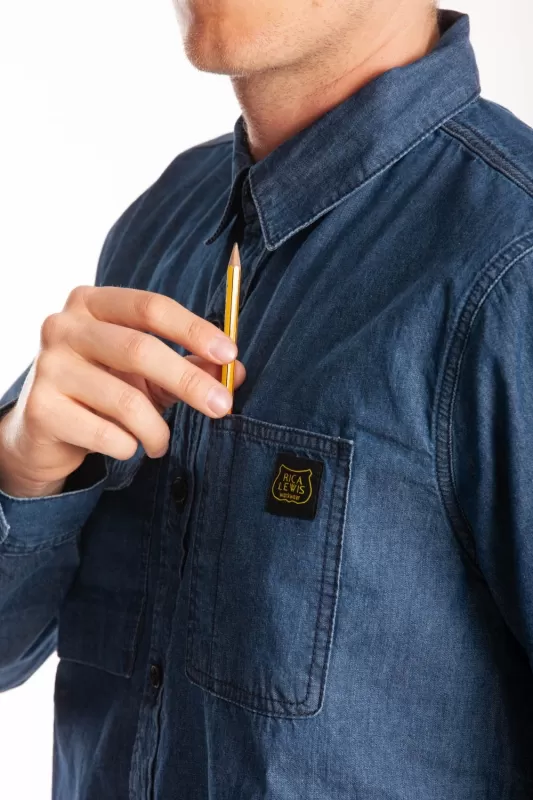 Camicia da lavoro in denim MATT