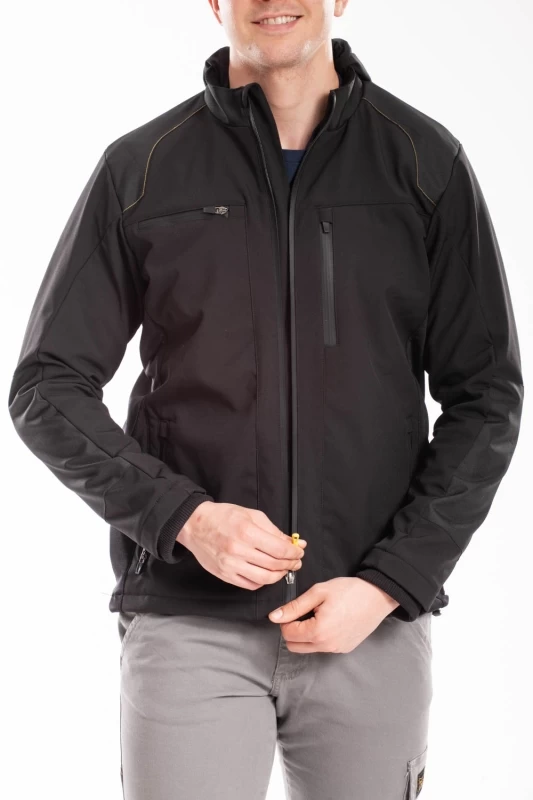 Giacca softshell con fodera in pile SHELL