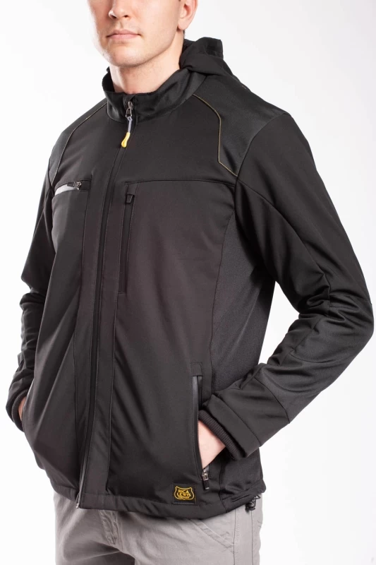 Giacca softshell con fodera in pile SHELL