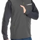 Gilet softshell sans manches TOMMY GRIS