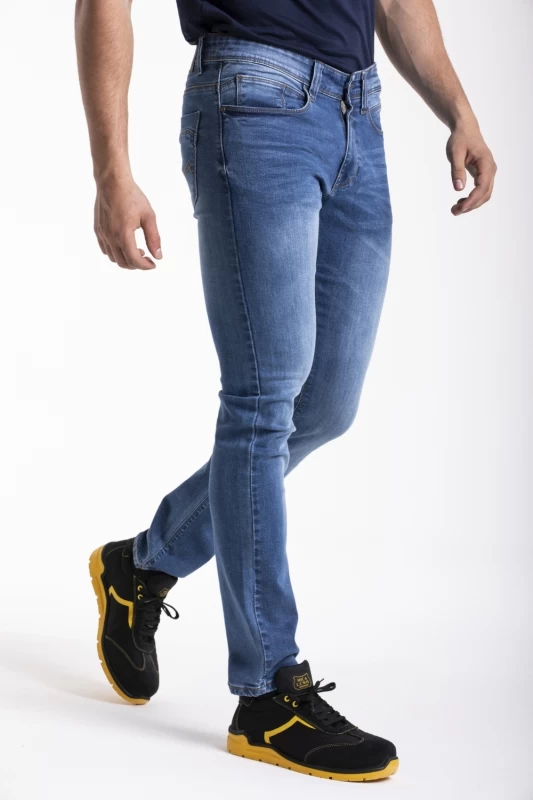 Jeans da lavoro stretch Fibreflex® straight fit WORK1