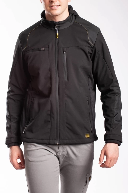 Giacca softshell con fodera in pile SHELL