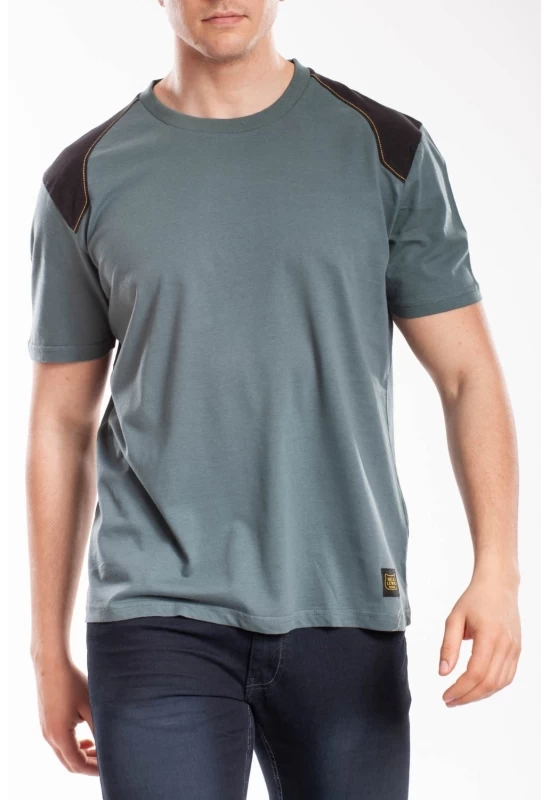 Reinforced cotton T-shirt WORKTS