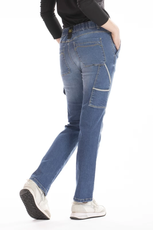 Jeans de travail multipoches stretch BETTY 