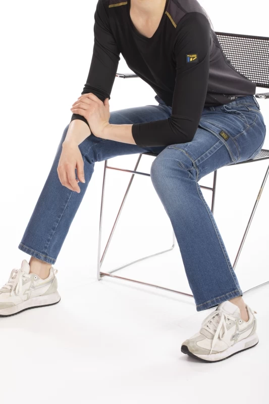 Jeans de travail multipoches stretch BETTY 