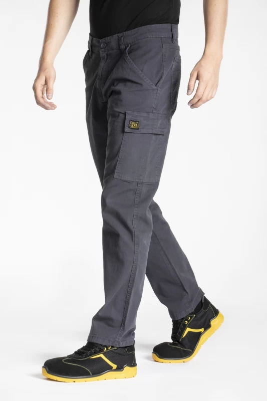 Pantalone da lavoro stile carpenter stretch Fibreflex® CARP GRIGIO SCURO