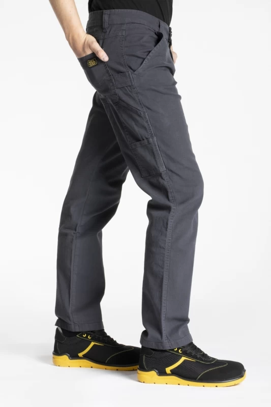 Pantalone da lavoro stile carpenter stretch Fibreflex® CARP GRIGIO SCURO