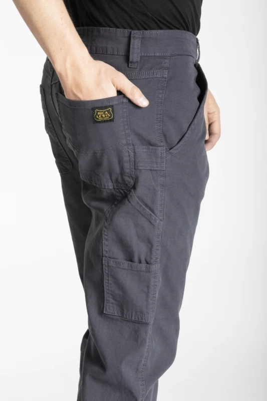 Pantalone da lavoro stile carpenter stretch Fibreflex® CARP GRIGIO SCURO