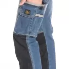 Jeans de travail Fibreflex® avec emplacement genouillères JOBPRO 