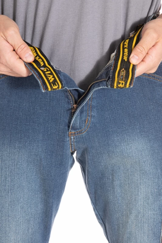 Jeans de travail Fibreflex® avec emplacement genouillères JOBPRO 