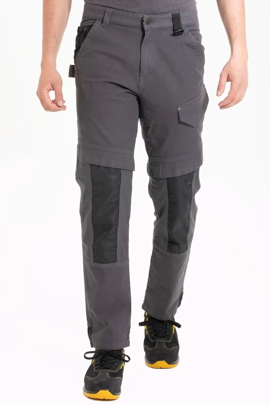 Pantalone da lavoro utility stretch Fibreflex® con tasca per ginocchiere HARDY