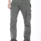 Pantaloni da lavoro multitasche stretch Fibreflex® JOBC GRIGIO