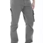 Pantaloni da lavoro multitasche stretch Fibreflex® JOBC GRIGIO