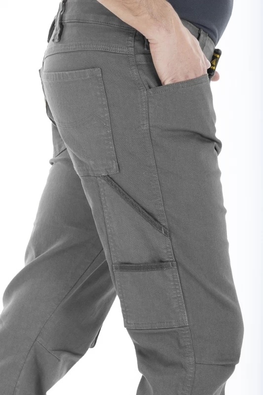 Pantaloni da lavoro multitasche stretch Fibreflex® JOBC GRIGIO