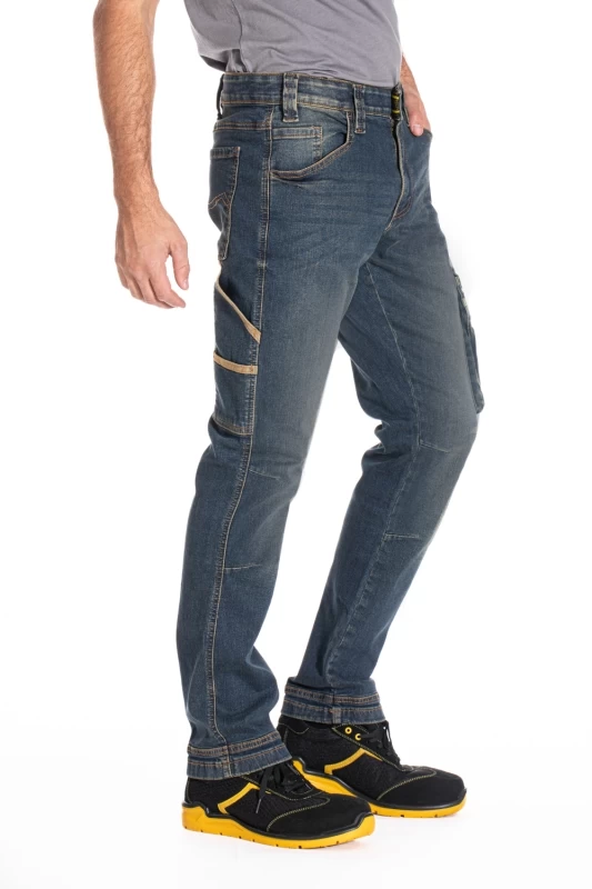 Fibreflex® multi-pocket work jeans JOBDY