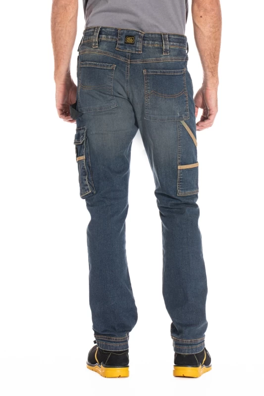 Jeans de travail mulitpoches Fibreflex® JOBDY